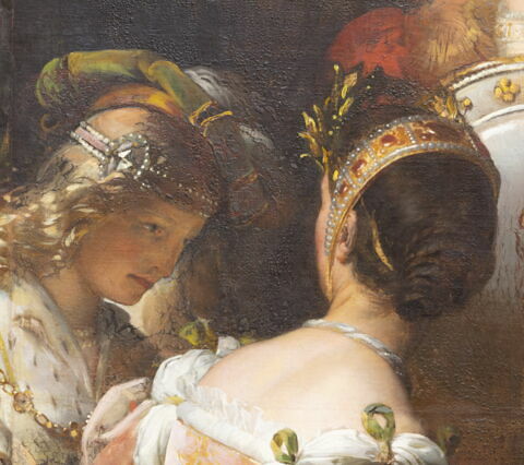 Plafond : François Ier prêtant le serment des chevaliers, image 16/39