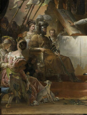 Plafond : François Ier prêtant le serment des chevaliers, image 39/39