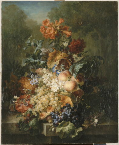 Nature morte : fleurs et fruits, image 6/6
