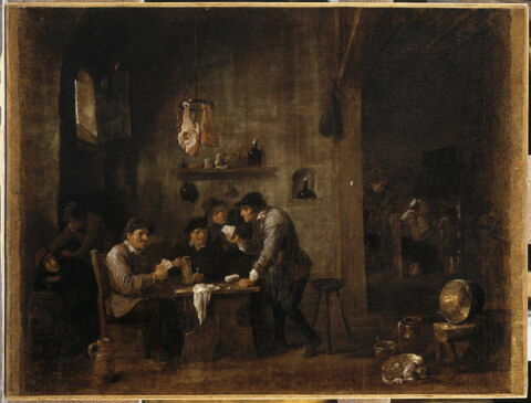 Joueurs de cartes dans un estaminet, image 5/5