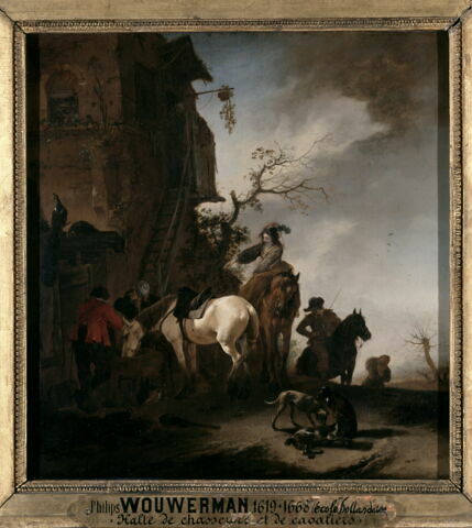 Halte de chasseurs et de cavaliers, image 5/6