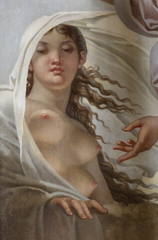 Plafond : La Terre recevant des empereurs Hadrien et Justinien le code des lois romaines dictées par la Nature, la Justice et la Sagesse, image 6/8