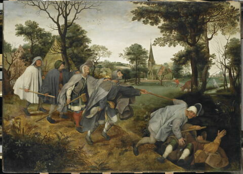 La parabole des aveugles, d'après Pieter I Brueghel