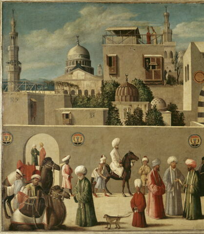 Réception d'une délégation vénitienne par le gouverneur mamelouk de Damas, image 9/10