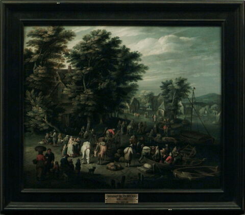 Paysans près d'un cours d'eau, image 5/5