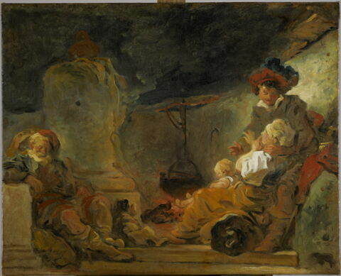 Scène nocturne, dite Le Songe du mendiant