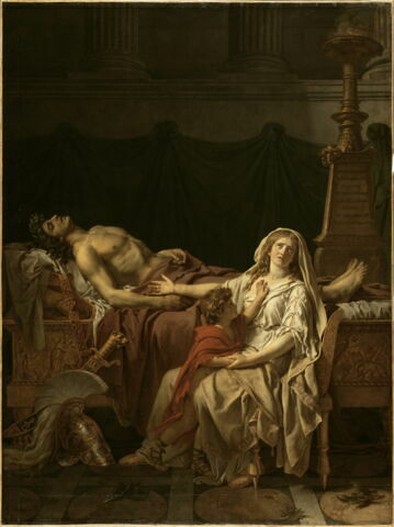 La douleur et les regrets d'Andromaque sur le corps d'Hector, image 6/8