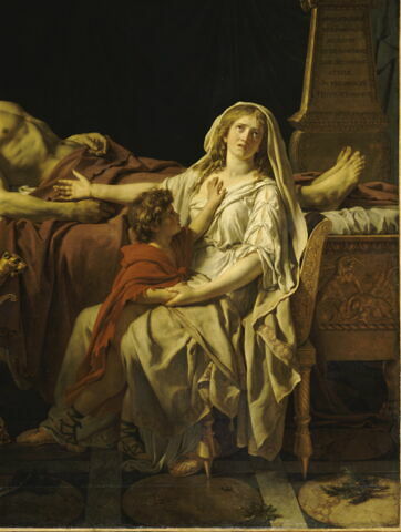 La douleur et les regrets d'Andromaque sur le corps d'Hector, image 7/8