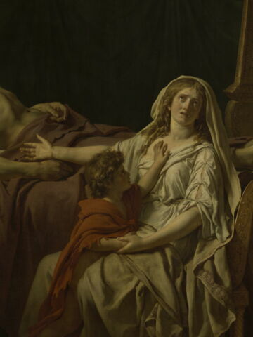 La douleur et les regrets d'Andromaque sur le corps d'Hector, image 2/8
