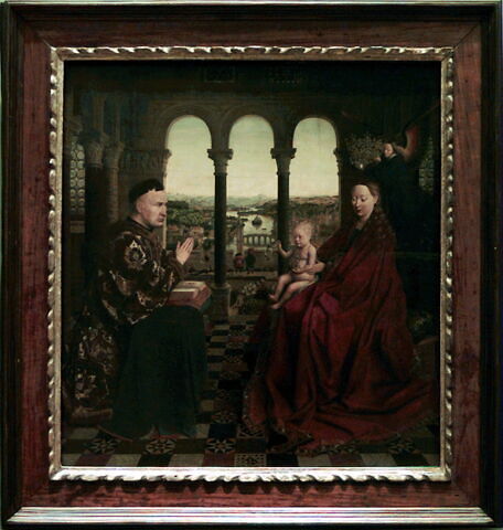 La Vierge et l'Enfant au chancelier Rolin, image 20/39