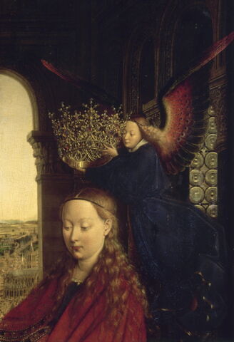 La Vierge et l'Enfant au chancelier Rolin, image 37/39