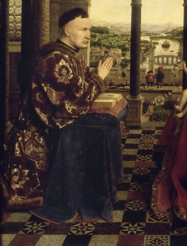La Vierge et l'Enfant au chancelier Rolin, image 38/39