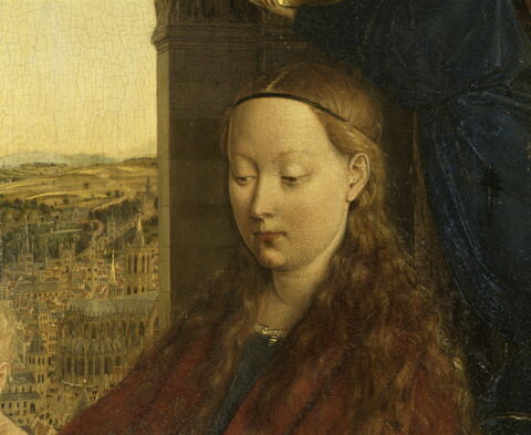 La Vierge et l'Enfant au chancelier Rolin, image 26/39