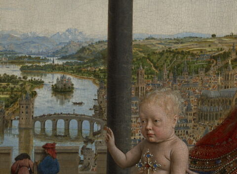 La Vierge et l'Enfant au chancelier Rolin, image 4/39