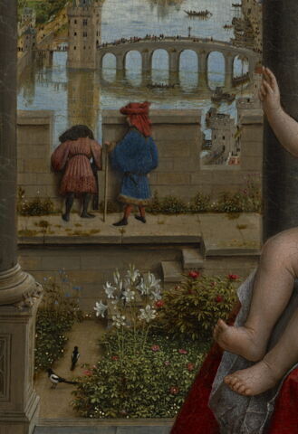 La Vierge et l'Enfant au chancelier Rolin, image 7/39