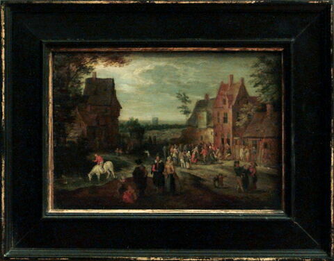 Danse de paysans dans un village, image 6/6