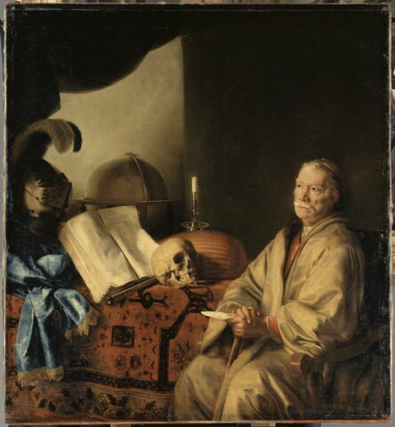 Vieillard en méditation, image 2/2