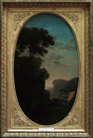 Paysage avec une tour surplombant une rivière, image 5/5