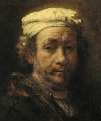 Autoportrait au chevalet et à l'appuie-main de peintre, image 3/6