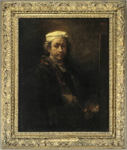 Autoportrait au chevalet et à l'appuie-main de peintre, image 5/6