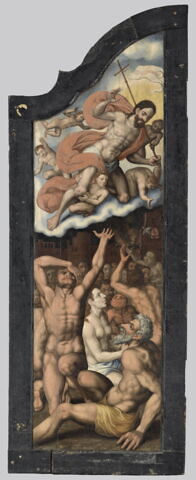 Descente aux limbes. Vanité (1 volet sur 2 d'un triptyque), image 1/4