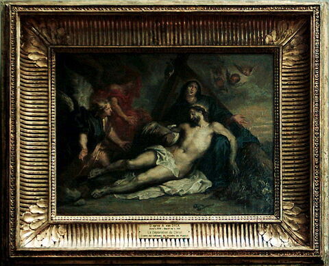 Le Christ mort pleuré par la Vierge et des anges, image 5/5