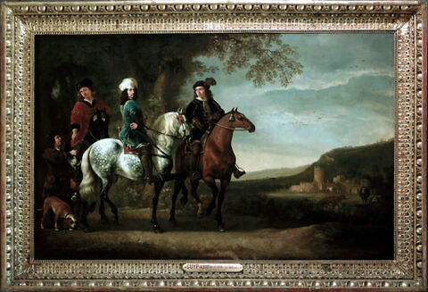 Paysage avec trois cavaliers, image 3/4