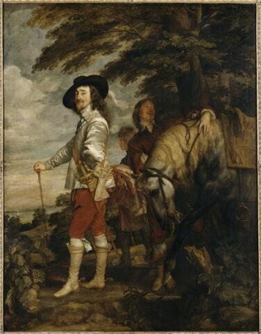 Portrait de Charles 1er, roi d'Angleterre (1600-1649), à la chasse, image 13/14