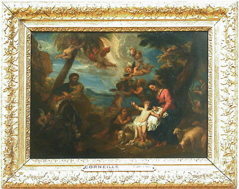 Le repos de la Sainte Famille au retour d'Égypte, image 2/2