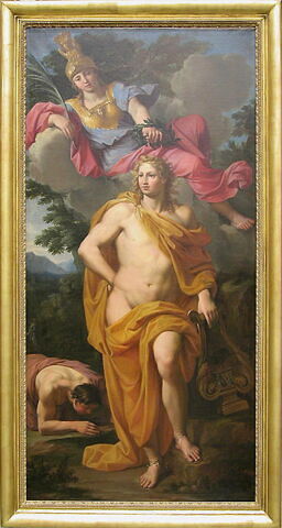 Apollon couronné par Minerve, image 2/3