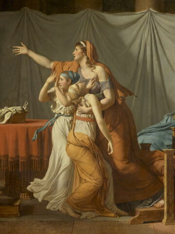 Brutus, premier Consul, de retour en sa maison après avoir condamné ses deux fils, image 5/12