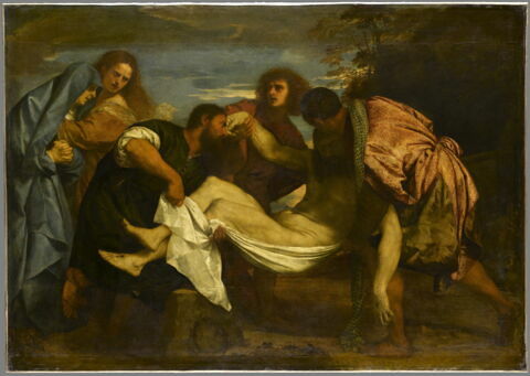 La Mise au tombeau ou Le Transport du Christ vers le tombeau, image 2/3