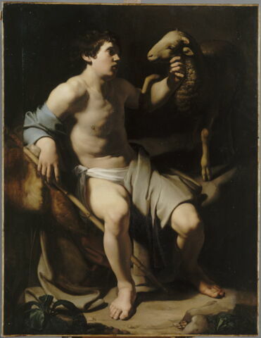 Saint Jean Baptiste tenant un mouton, image 2/2