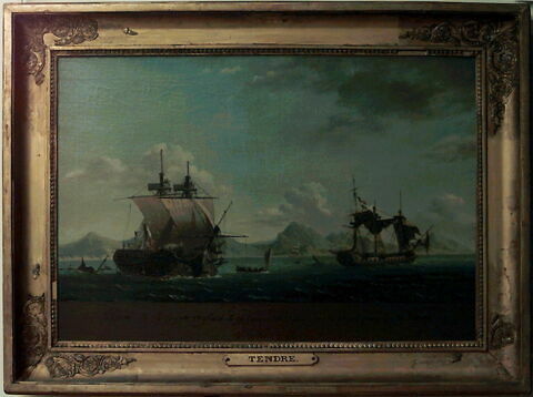 Prise de la frégate anglaise The Ceylon par la frégate française La Vénus, le 17 septembre 1810, au large de l'Ile de France (Ile Maurice), image 3/3
