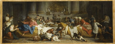 Le Repas chez Simon, esquisse, image 2/3