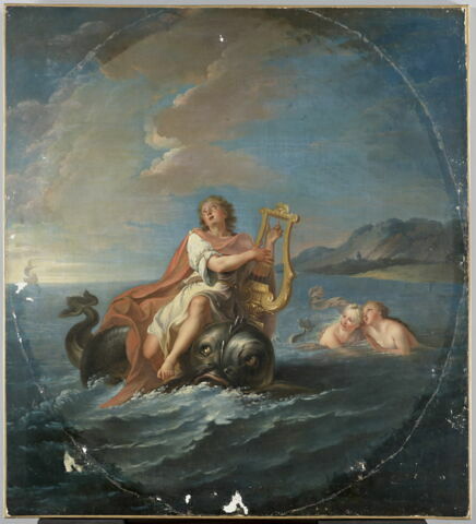 Arion jouant de la lyre