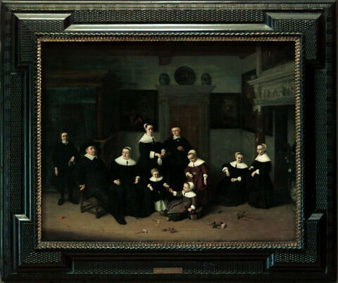 Portrait de famille dans un intérieur, dit autrefois La Famille du Peintre, image 3/3