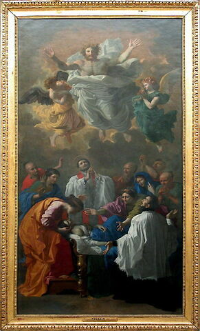 Saint François-Xavier rappelant à la vie la fille d'un habitant de Cangoxima [Kagoshima], au Japon, image 3/7