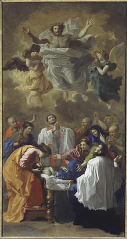 Saint François-Xavier rappelant à la vie la fille d'un habitant de Cangoxima [Kagoshima], au Japon, image 4/7