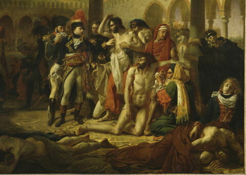 Bonaparte visitant les pestiférés de Jaffa (11 mars 1799), image 10/11
