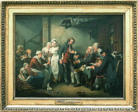 L'Accordée de village., image 2/2