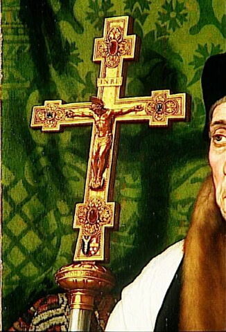 Portrait de William Warham (vers 1450 ?-1532), archevêque de Canterbury depuis 1503 et primat d'Angleterre, image 4/4