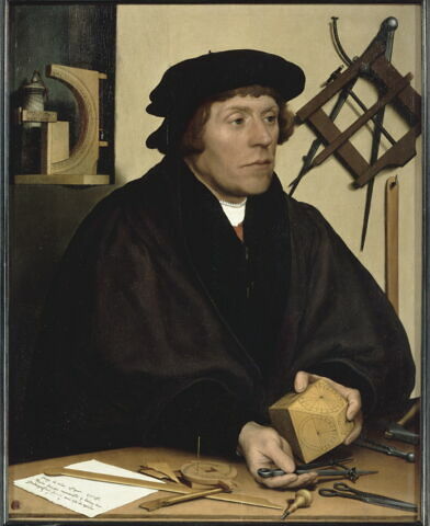 Portrait de Nicolas Kratzer (vers 1486-après 1550), astronome du roi d'Angleterre Henri VIII, image 8/10