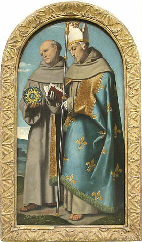 Saint Bernardin de Sienne et saint Louis de Toulouse, image 3/3