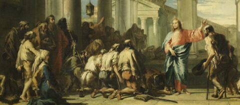 Jésus guérissant le paralytique de Bethesda ou La Piscine probatique, image 3/4