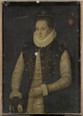 Portrait de jeune femme âgée de 21 ans