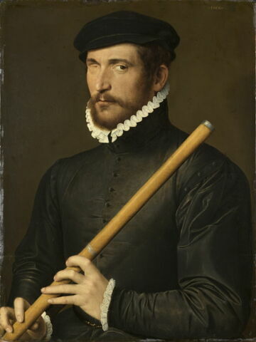 Portrait d'un flûtiste borgne