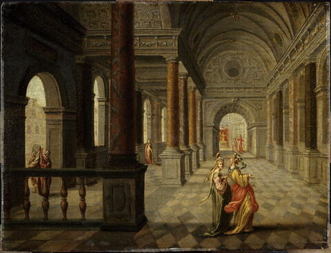Salomon sacrifiant aux idoles., image 2/3