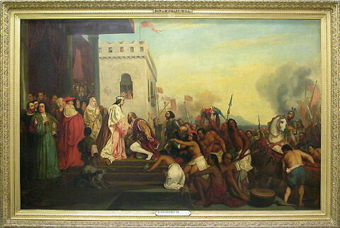 Réception de Christophe Colomb par la cour d'Espagne à Barcelone (1493), image 3/3