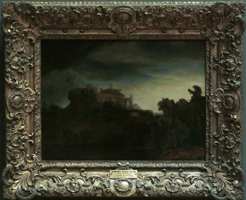 Paysage au château. Vue imaginaire, image 3/4